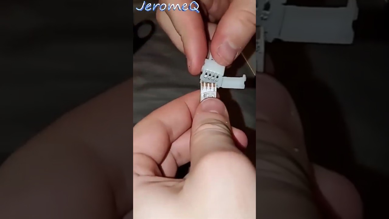 Watch video How To Add and Install More Lights To Your LED Strip Lights #shorts Now How To Add and Install More Lights To Your LED Strip Lights #shorts