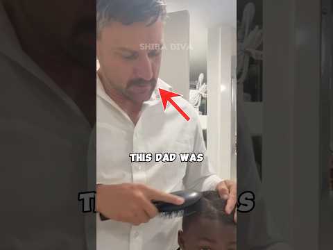 Styling Adopted Son’s Hair! (via: harrisparty6/TT) #shorts #trending #viral #family #love #happy