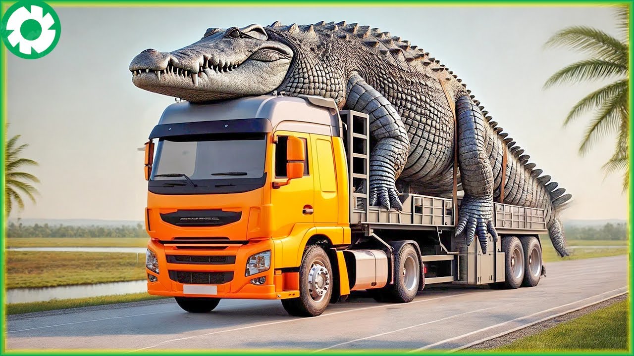 Transporting Giant Crocodiles This Way - Biggest Heavy Equipment Machines | AgricultureTechnology