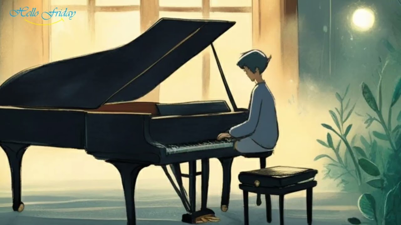 Gentle Ghibli Melodies for Emotional Healing: Perfect Soundtrack for Reflective and Peaceful Morning