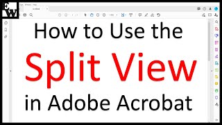How to Use the Split View in Adobe Acrobat (PC & Mac)