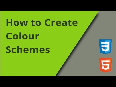 Practical Simple Colour Scheme Creation