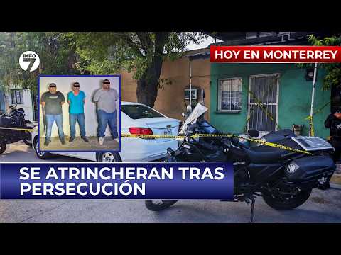 Detienen a 3 tras persecución; se atrincheran en La Estrella | INFO7