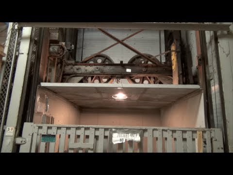 AMAZING Caged Haughton Freight Elevator - Pittsburgh, PA