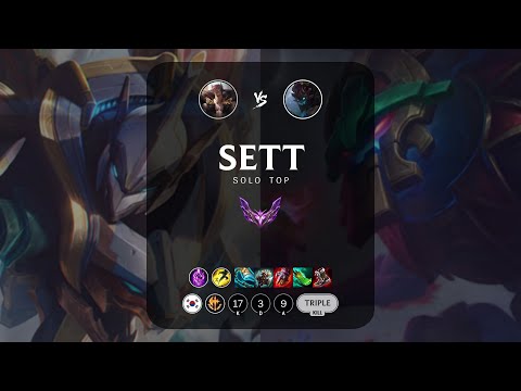 Sett Top vs Maokai - KR Master Patch 13.24