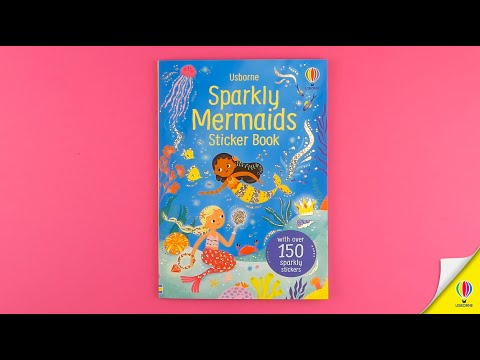 Книга Sparkly Mermaids Sticker Book video 1