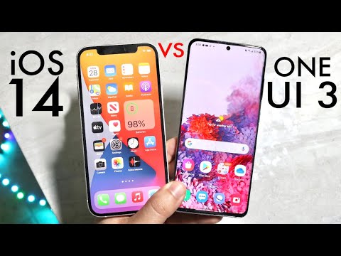 iOS 14 Vs One UI 3!