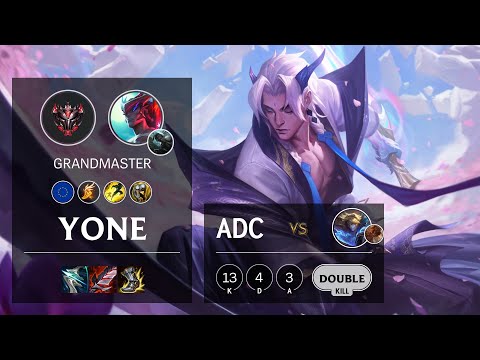 Yone ADC vs Ezreal - EUW Grandmaster Patch 11.6