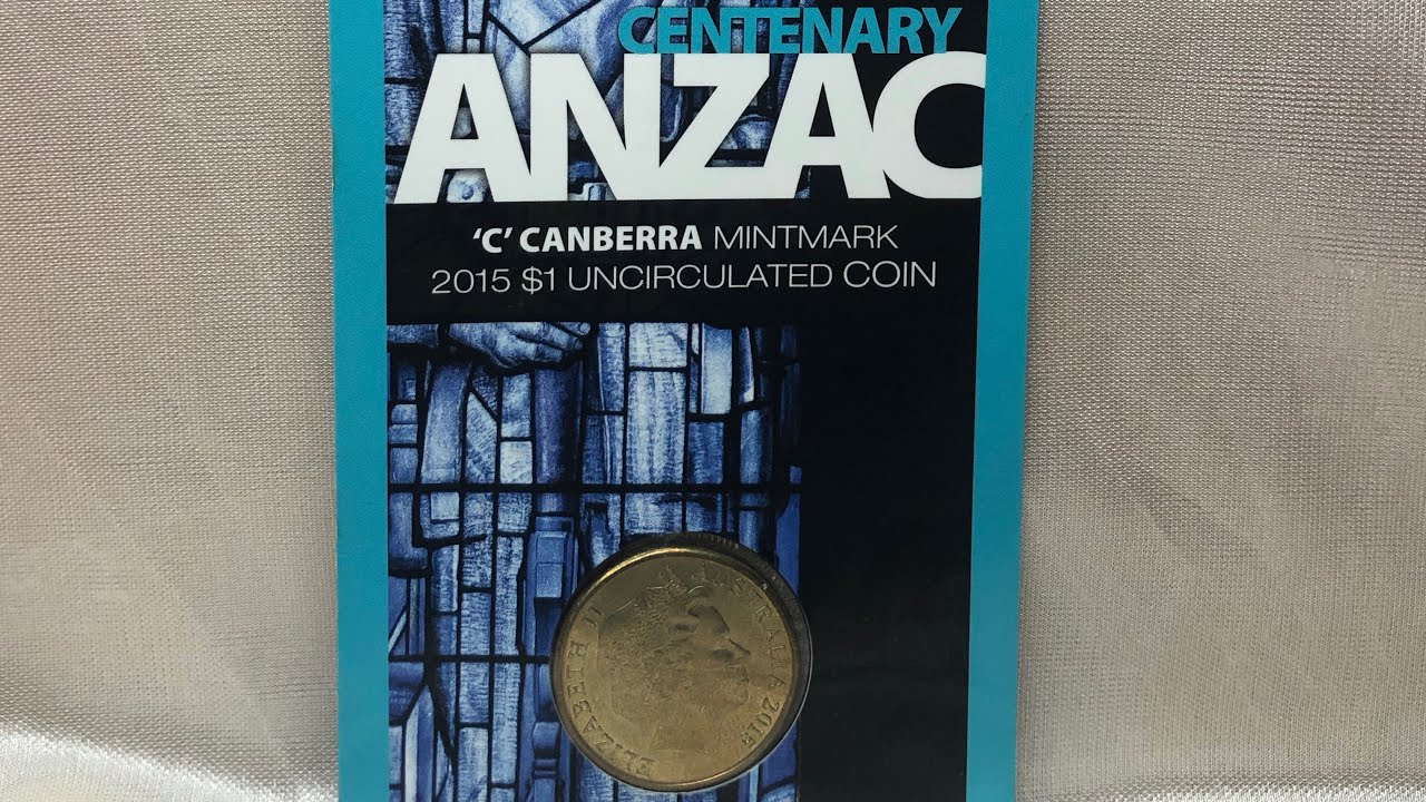 2015 1 Dollar Centenary of ANZAC | Features | Value | Australia🇦🇺 #commemorativecoin