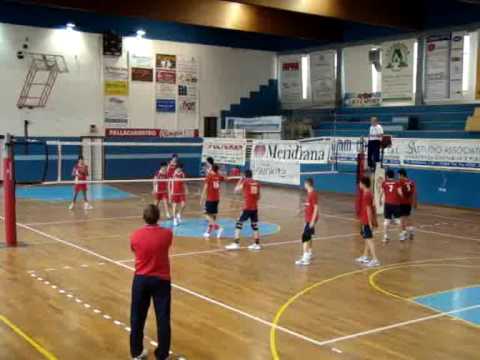 Autopalmas Pall.Olbia vs Cagliari finale regionale Pallavolo under 16 0809 1^ set