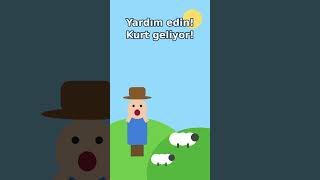 Tuti ve Yalancı Çoban | Çocuklar İçin Kısa Masal #Shorts