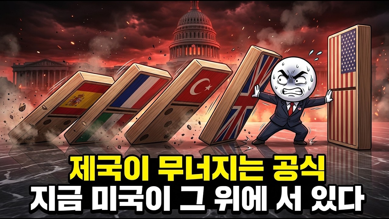 빚 이자가 국방비를 넘는 순간, 제국은 죽습니다. 미국이 그 선을 넘었습니다.