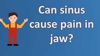 Can sinus cause pain in jaw ? |Most Asked Questions on Health