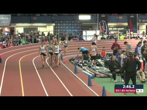 Girls Mile EE Section 1 - New Balance Nationals Indoor 2014