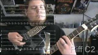 Six Feet Under - Ghosts of the Undead - Death Metal Guitar Lesson for Beginners