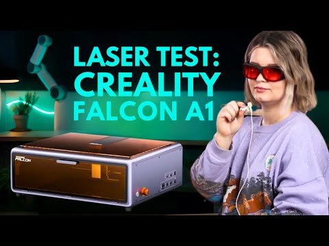 Der beste Lasercutter für Anfänger? Ich teste den Creality Falcon A1