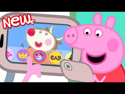 Peppa Pig Tales 📱 Peppa's First Camera And Filter Fun 🤪 BRAND NEW Peppa Pig Episodes