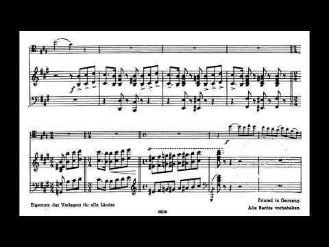 Koussevitzky - Double Bass Concerto (piano accompaniment)