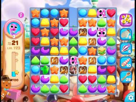 Cookie Jam Blast Level 723 - NO BOOSTERS 🍪 | SKILLGAMING ✔️