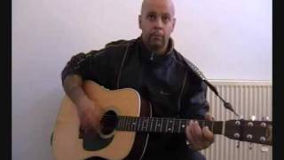 Jimmy Reed BIg boss man   acoustic cover by Tony Alles