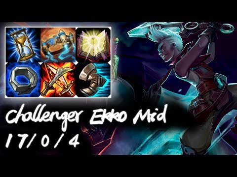 Challenger Ekko Mid vs Orianna | Korea High Elo Replays