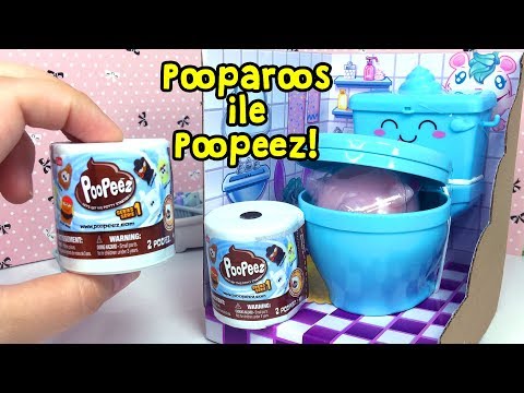 Pooparoos Squishy Oyuncak ve Poopeez Sürpriz Paketleri