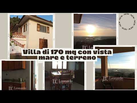 Casa indipendente con vista mare a Capezzano Pianore, Camaiore