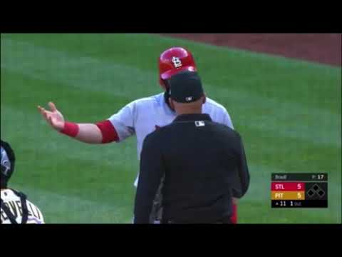 Carpenter Ejected by Carapazza for Mouthing Baker