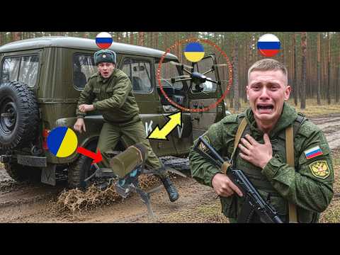 Ukrainian FPV drones are seen hunting down enemy vehicles and troops