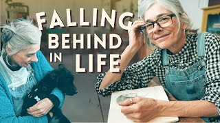 Why Falling Behind was the BEST Thing to do (& Vintage Thrift Finds...)