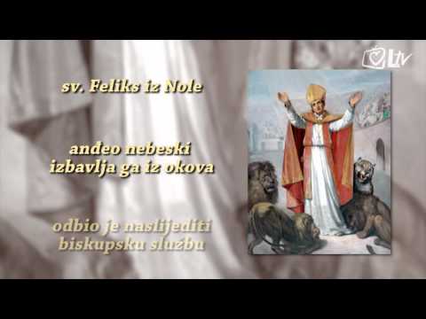 Katolički kalendar 14.1.2016. - Sveti Feliks iz Nole