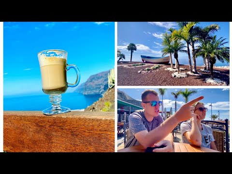 Relaxing Sunday in South Tenerife - what a view! #tenerifewalks #bestoftenerife #coffeetime