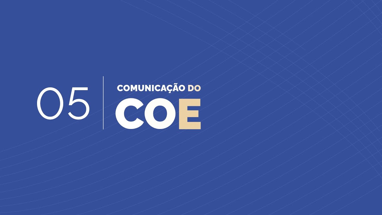 Comunicação do COE