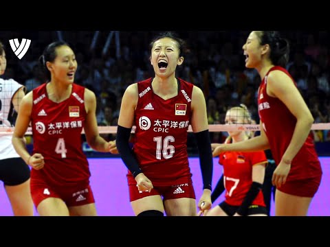 Волейбол Ding Xia — MOST INTELLIGENT Sets! | VNL 19 | Highlights Volleyball World