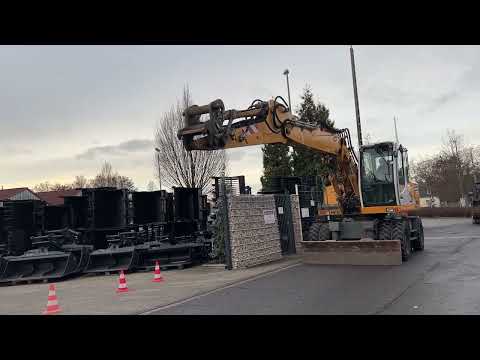 Mobilbagger Liebherr A 900 C Litronik nur 4375 Bh Original TOP