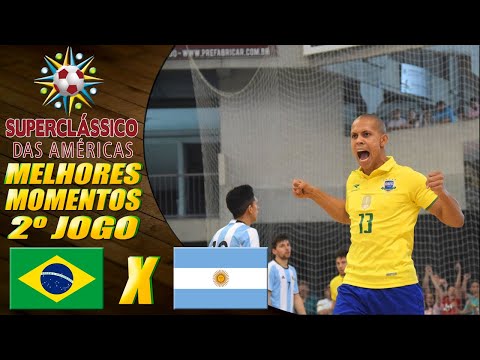 Melhores Momentos Brasil X Argentina | SUPERCLÁSS...