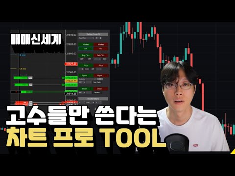 단타꾼 스캘핑 매매 필수템 - 손익비 자동계산기  + BOT으로 지표매매