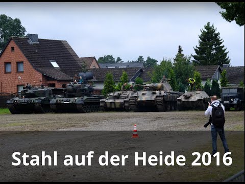 STAHL AUF DER HEIDE 2016 ★ ALLE FAHRZEUGE IN AKTION ★ Deutsches Panzermuseum Munster