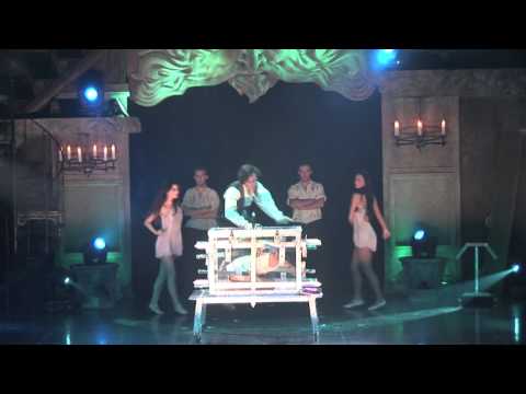 Jan Rouven in "Sieben" Phantasialand 2010 - Excalibur Illusion