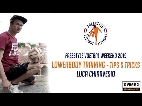 Luca Chiarvesio - Lowerbody training - Tips & Tricks (Freestyle Football)