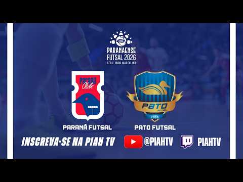 Paraná Clube Futsal x Pato Futsal - Campeonato Paranaense Série Ouro de Futsal
