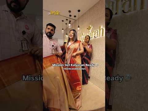 Manthrakodi Edukkal✨❤️ #bride #bridetobe2020 #manthrakodi #keralabrides wedding shopping kerala!