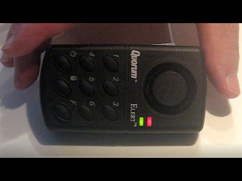 Alarm ELERT QUORUM How To Instruction Manual