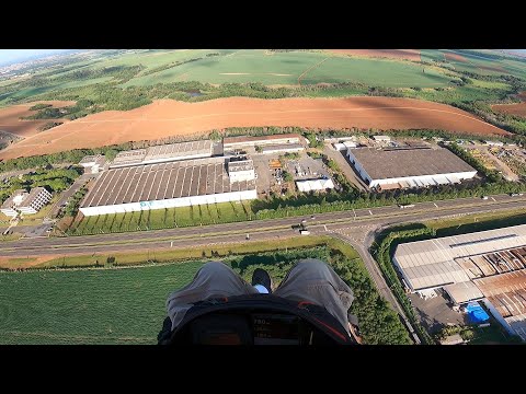Voo 257 de Paramotor IKE Costa - Cross do Ninho a São Pedro -23/12/22