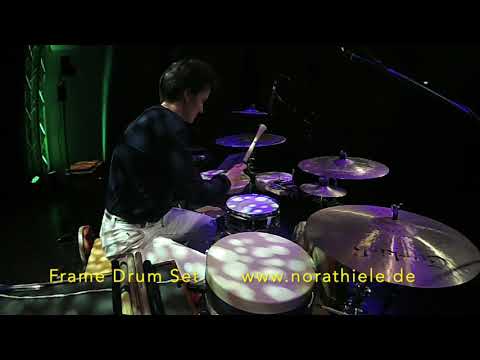 #percussion #shorts 6 - #framedrum #set Solo Live Looping