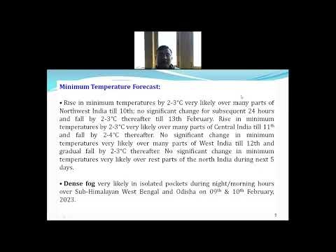 Daily Weather Video (English) Dated 09-02-2023