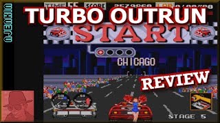 TURBO OUTRUN - on the SEGA Genesis / Mega Drive - with Commentary !!