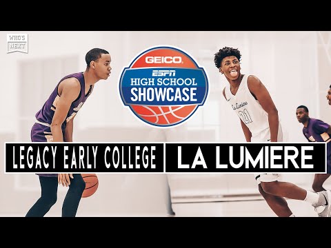 Legacy Early College (SC) vs La Lumiere (IN) - The St James NIBC - ESPN Broadcast Highlights