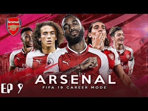 Man Utd vs Arsenal!! FIFA 19 Arsenal Career Mode Ep 9