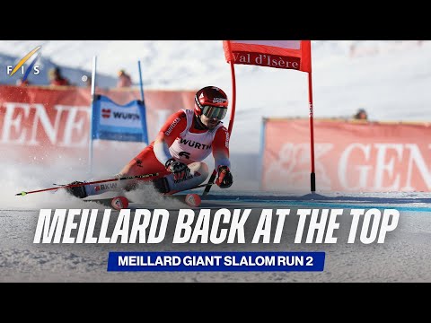 Meillard 🇨🇭 Winning Run in Val d'Isère | FIS Alpine